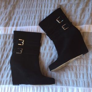 Michael Kors 🖤 Heeled Suede Boots